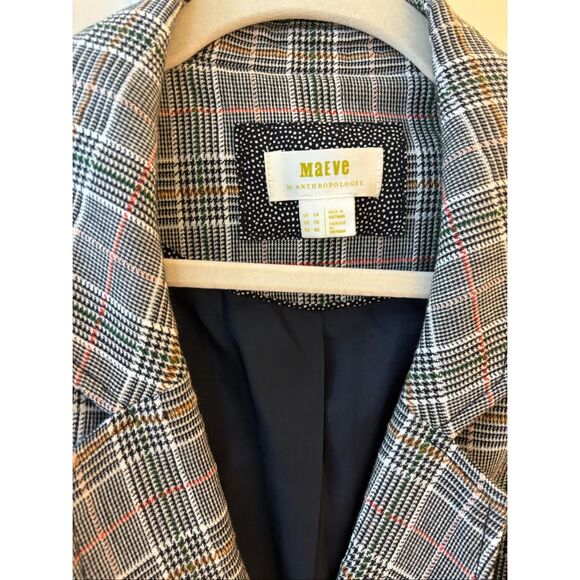 NWOT Anthropologie Maeve Oversized Blazer Size 10, $148 , A30 - Picture 8 of 11